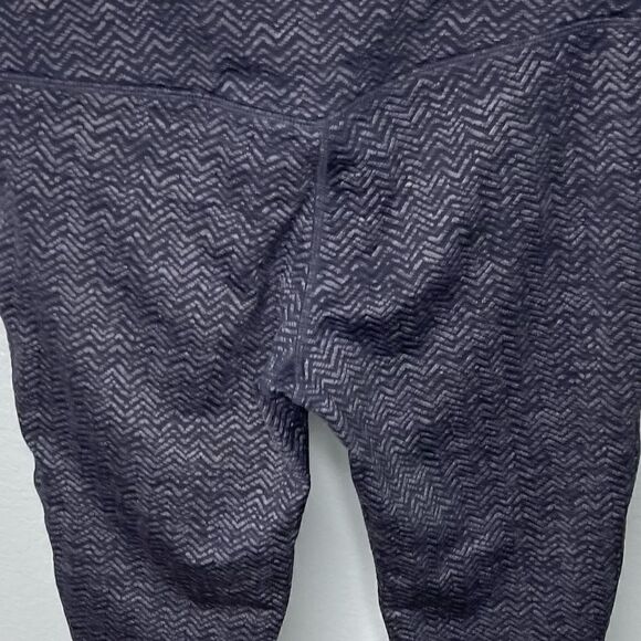 Mondetta Performance + Luxury Blue Silver Herringbone Leggings Size Small - Picture 5 of 11